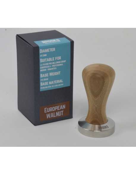 Pavoni pre-millenium tamper 49.5mm European walnut