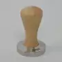 Brooks 58mm stainless tamper birch