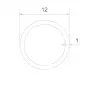 Copper tube 12x1mm
