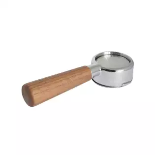 Brooks - Pavoni Europiccola bottomless portafilter pre-mill American Walnut