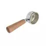 Brooks Pavoni Europiccola bottomless portafilter mill American walnut