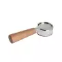Brooks Pavoni Europiccola bottomless portafilter mill American walnut