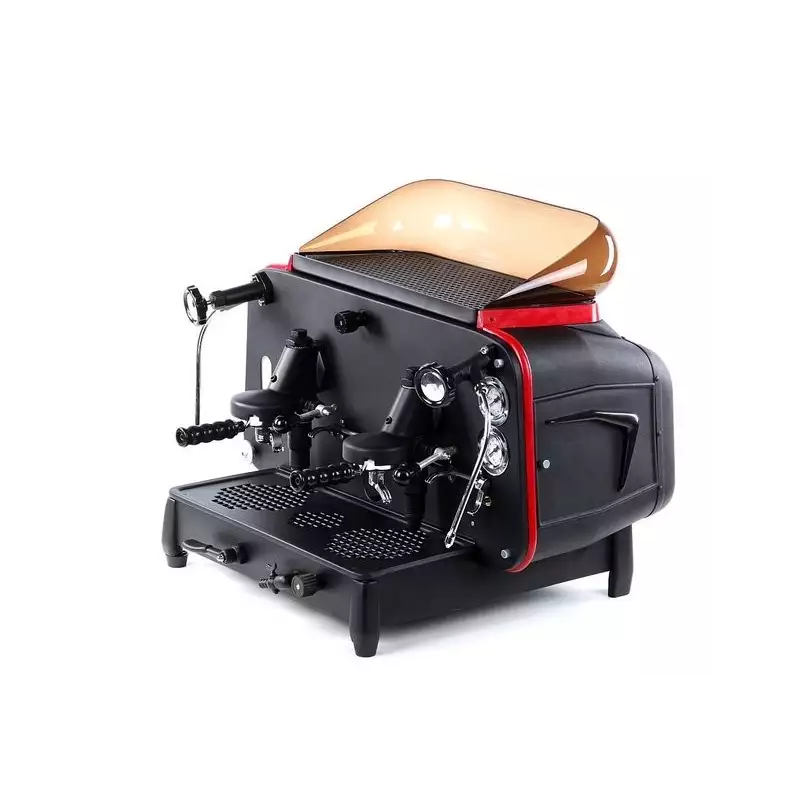 Macchina da caffè vintage antica custom Faema E61 a 2 gruppi