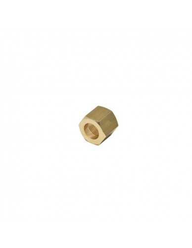 Brass nut 3/8 for 8 mm welding cap