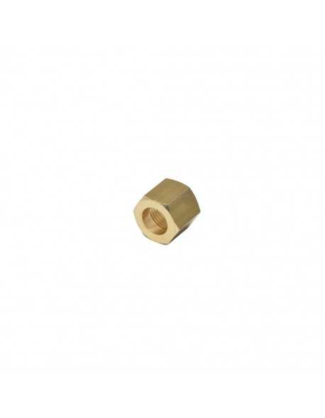 Brass nut 3/8 for 8mm welding cap