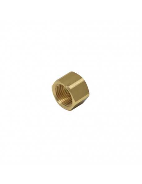 Brass nut 1/2 for 12mm welding cap