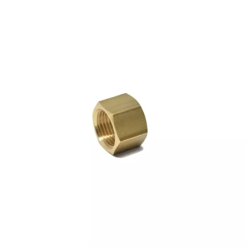 Brass nut 1/2 for 14mm welding cap