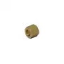 Brass nut 3/8" hole dia 12,5mm h 17mm