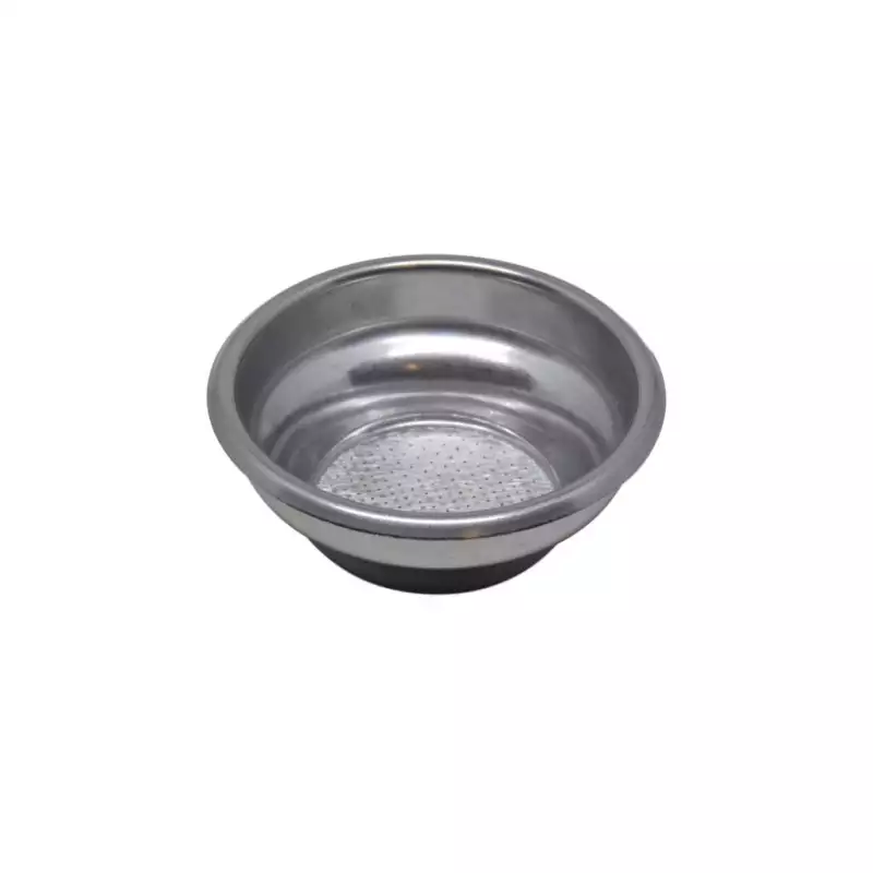 Cestello Filtro Caffè In Acciaio Inox – 2 Tazze, Non Pressurizzato, Riutilizzabile, Diametro 51-52,5 Mm, Per Macchine Espresso Compatibili