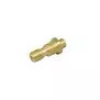 Steam and water valve fitting 3 threads