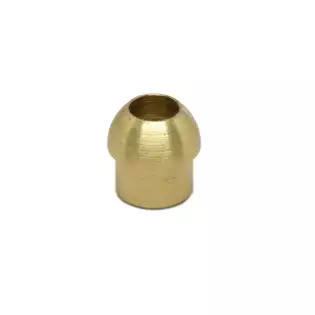 Welding end cap dia 8 mm nut 1/4"