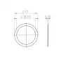 Portafilter gasket suplement 72x58x0.8mm