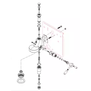 Partes do grupo Bezzera Unica